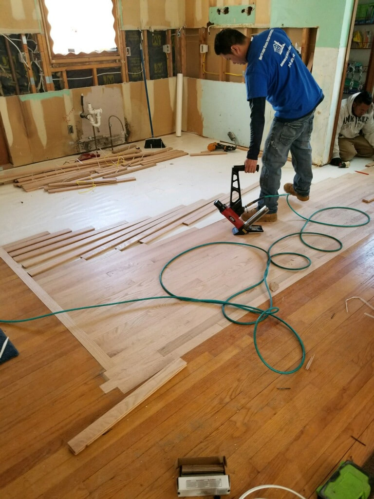 Wood Floor Install
